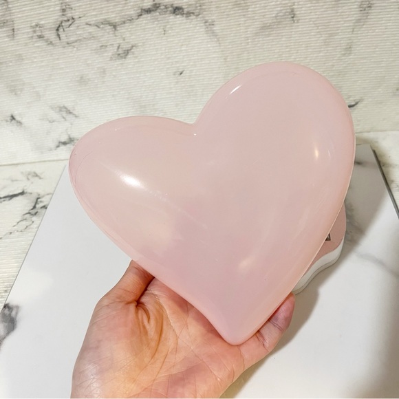 YSL Exclusive Candy Glaze 3 Full Size Lip Set & Pink Jelly Heart Pouch / Clutch - Picture 14 of 17